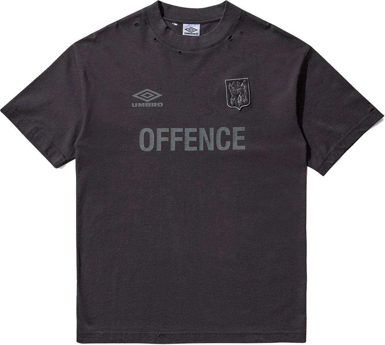 Umbro T-Shirt Offence Defence Washed Black Divers