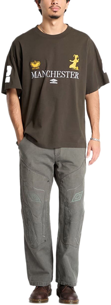 Umbro T-Shirts And Polos Grey Grijs