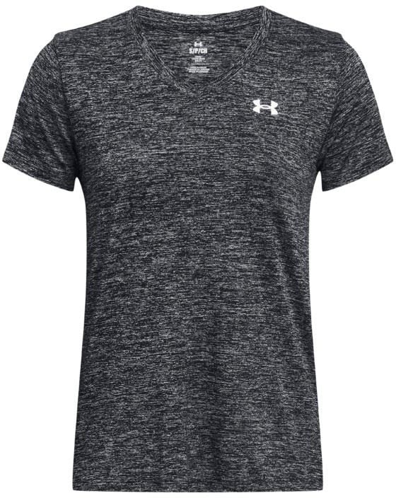Under Armour Tech™ Twist V-Neck Zwart