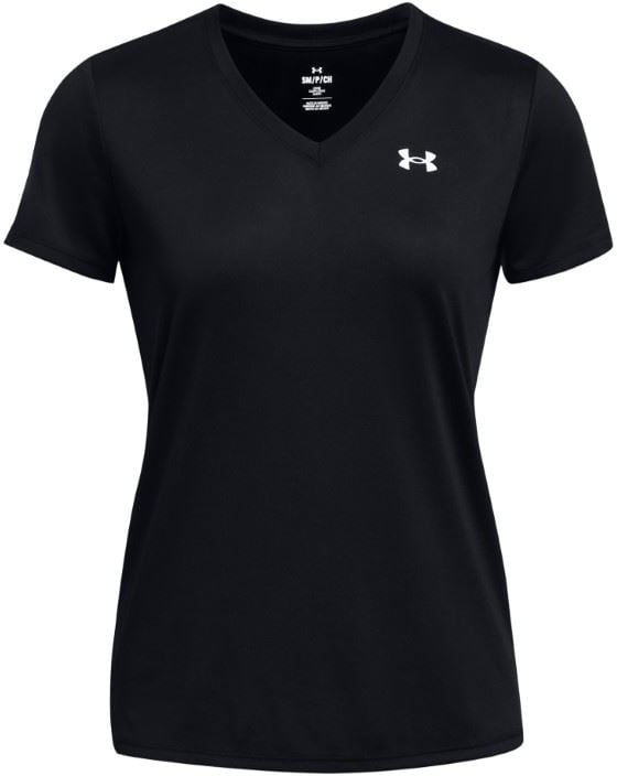 Under Armour Tech Twist V-Neck SS Zwart