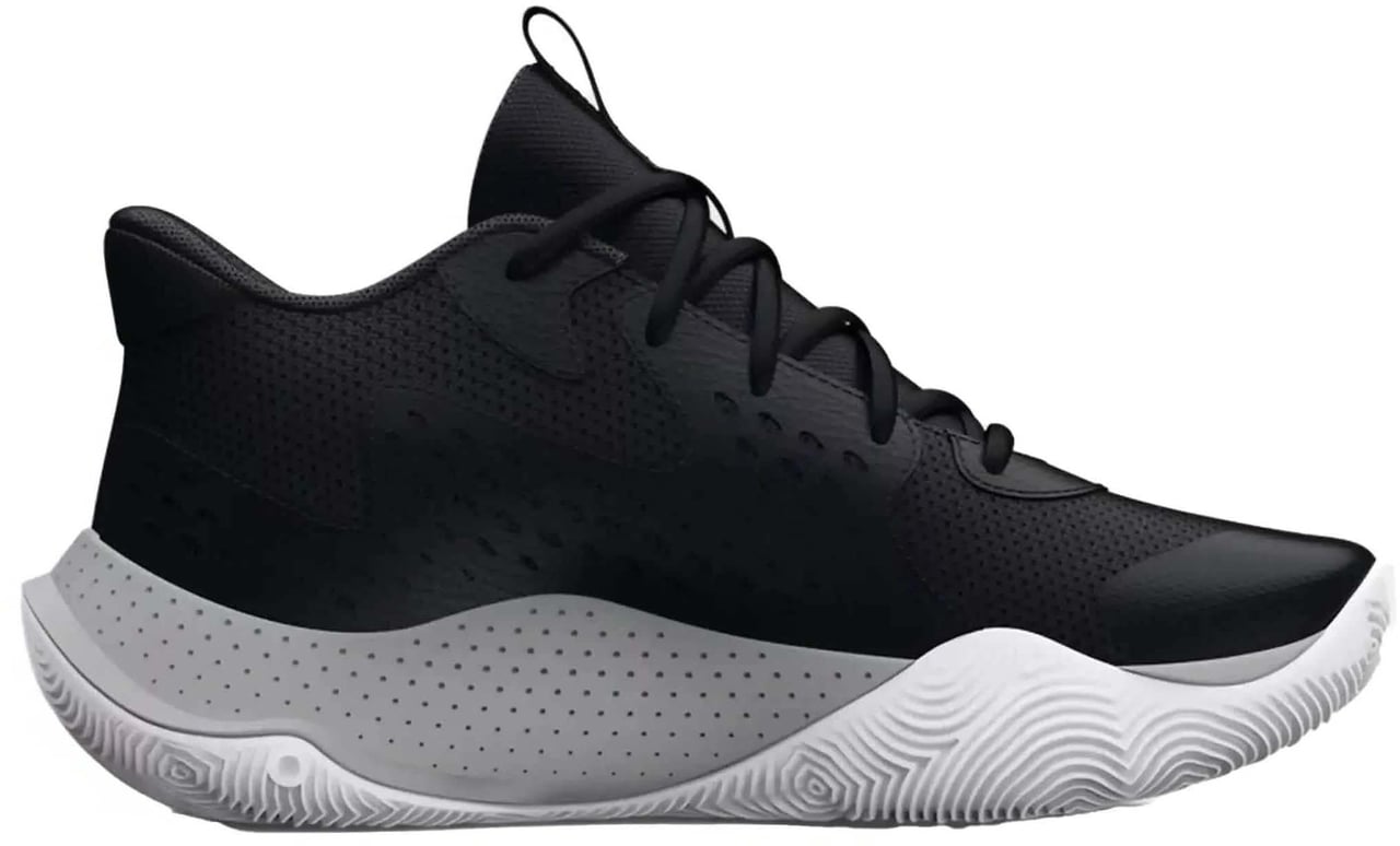 Under Armour GS JET '23 Black Grey Zwart