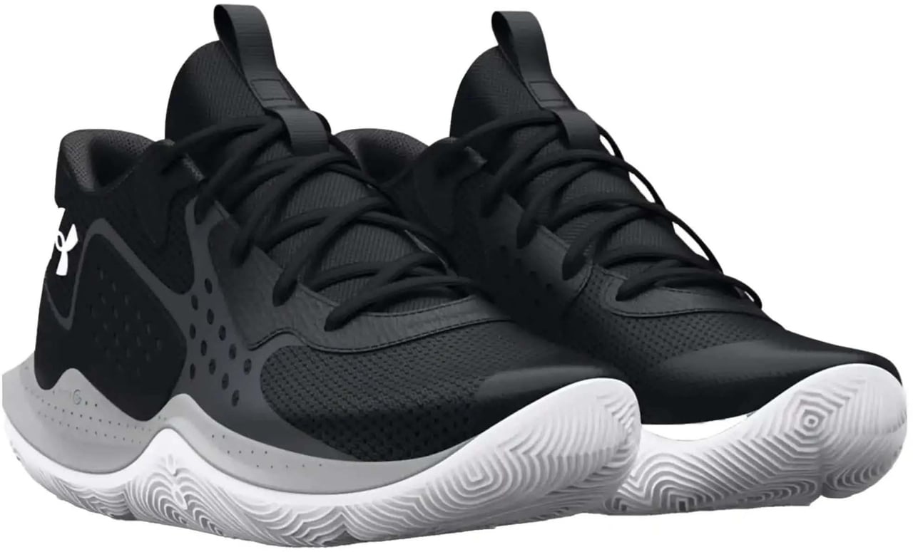 Under Armour GS JET '23 Black Grey Zwart