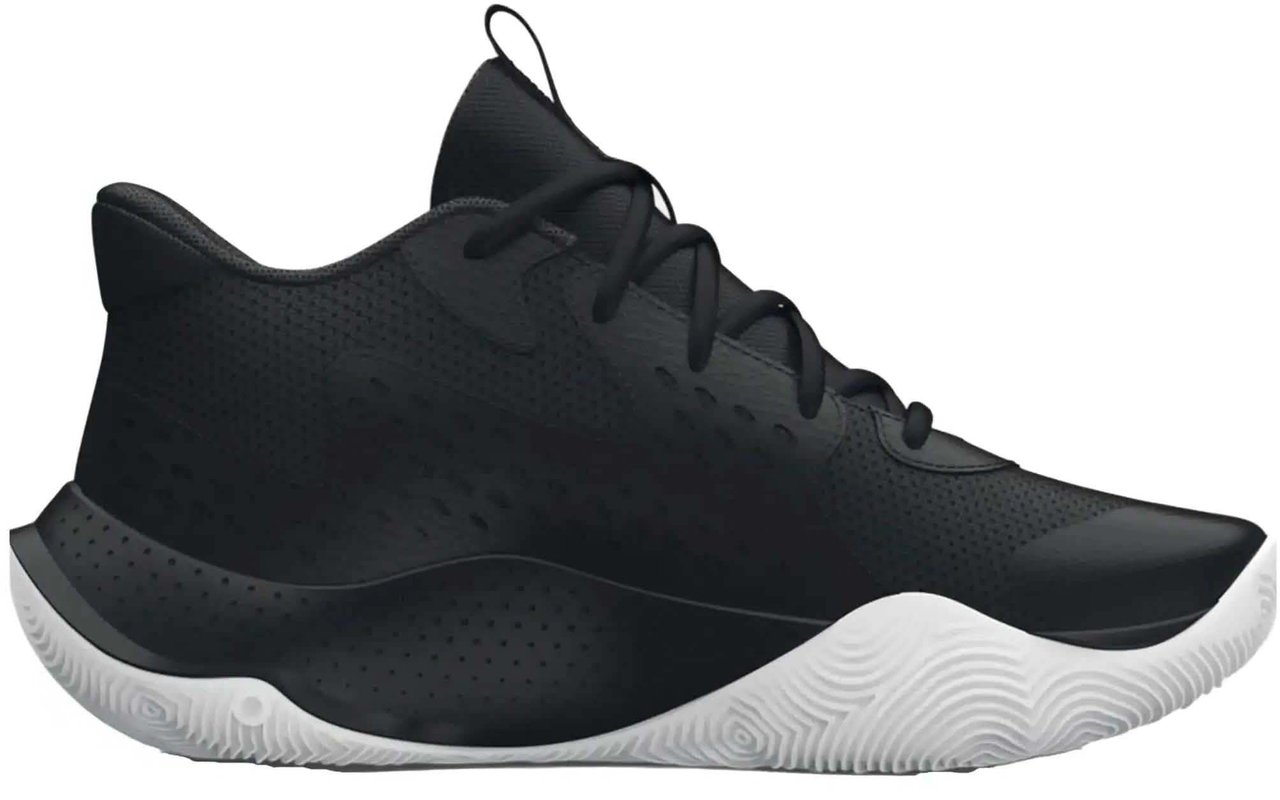 Under Armour GS JET '23 Black Gold Zwart