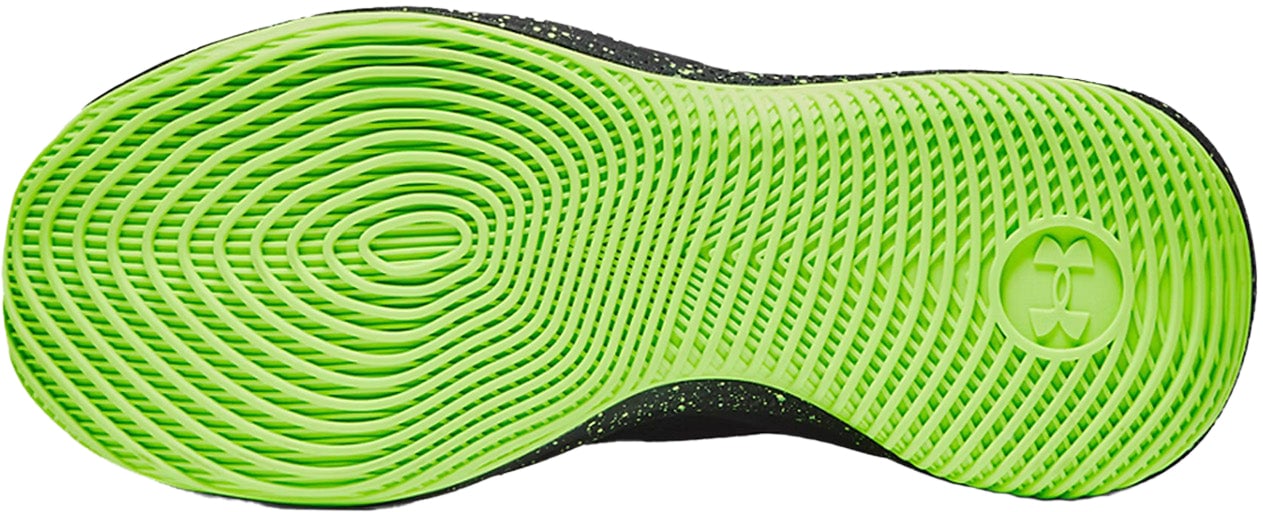 Under Armour Under Armour Curry Splash 24 Basketbalschoen Zwart / Groen Blauw