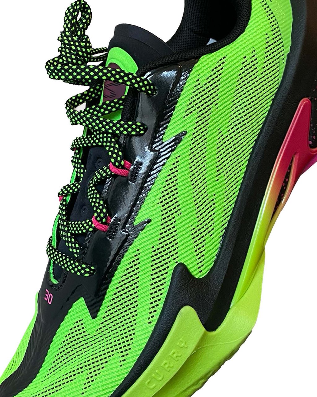 Under Armour Under Armour Curry Series 7 Basketbalschoen Groen Groen