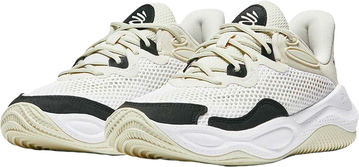 Under Armour Curry Splash 24 Basketbalschoen Wit Blauw