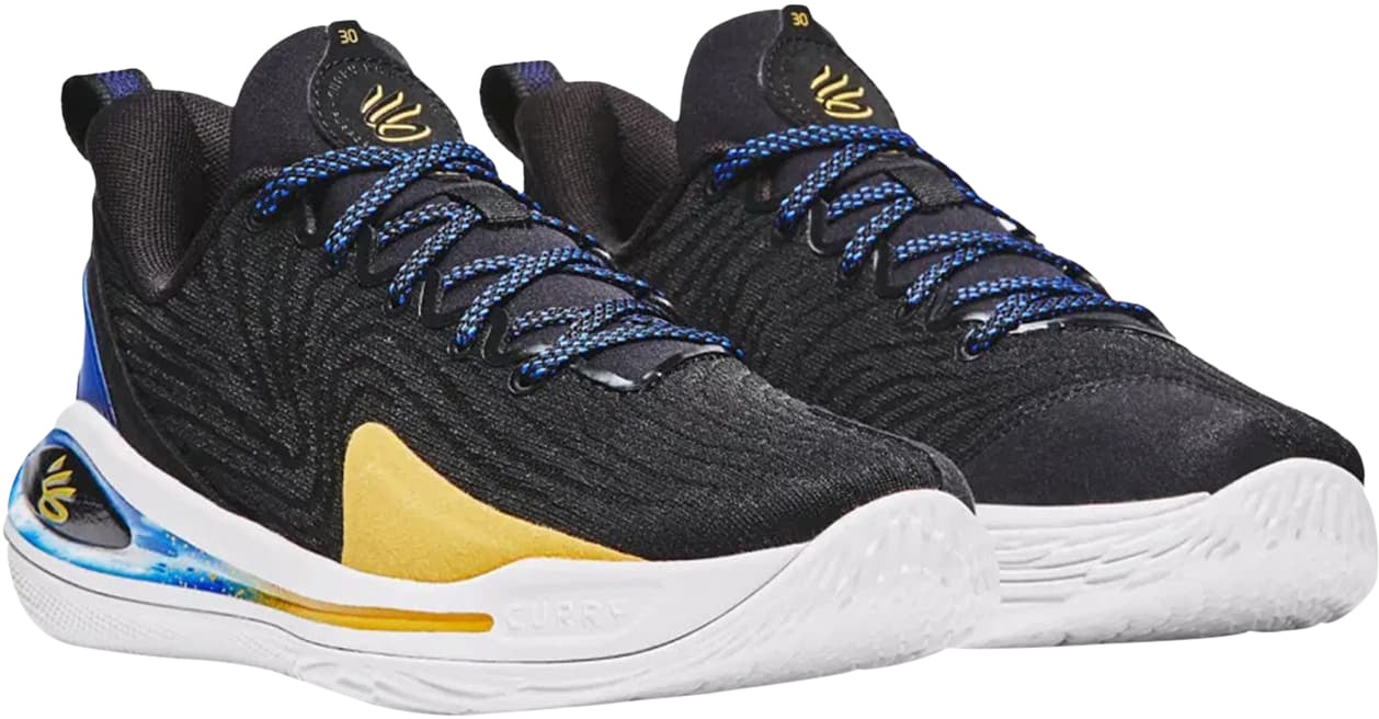 Under Armour Under Armour Curry 12 GS Zwart/Blauw/Geel Zwart