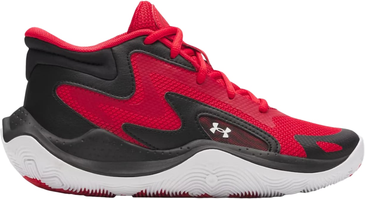 Under Armour GS JET '25 Basketbalschoen Rood Rood