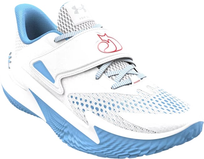 Under Armour Curry D. Fox 2 Basketbalschoen 'Blue Flame' Blauw