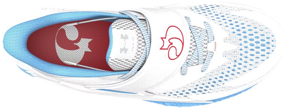 Under Armour Under Armour Curry D. Fox 2 Basketbalschoen 'Blue Flame' Blauw