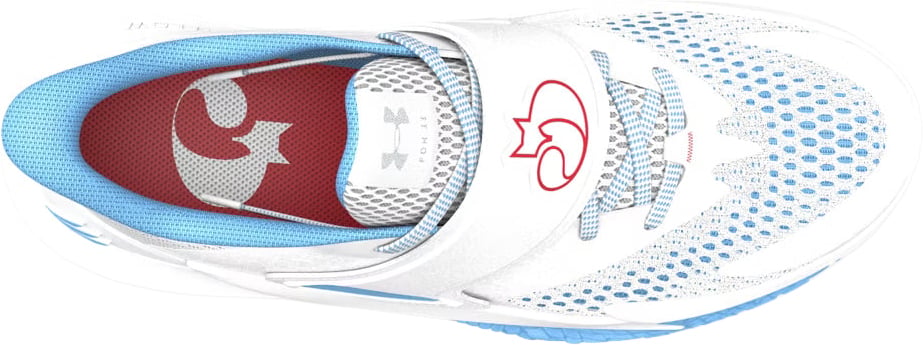Under Armour Curry D. Fox 2 Basketbalschoen 'Blue Flame' Blauw