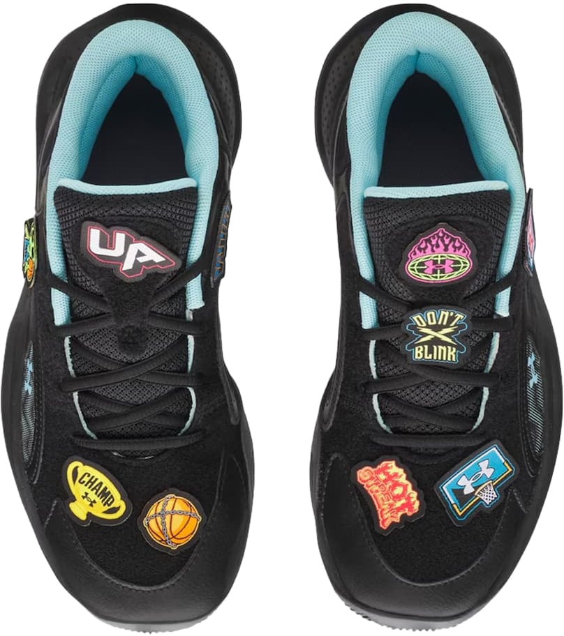 Under Armour Under Armour GS JET '25 Basketbalschoen Zwart Zwart