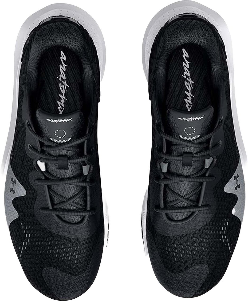 Under Armour Spawn 4 Zwart Wit Blauw