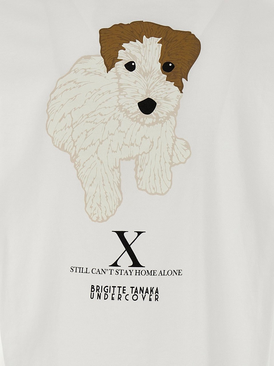 Undercover White Cotton T-Shirt Wit