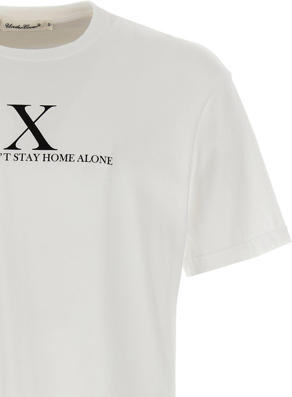 Undercover White Cotton T-Shirt Wit