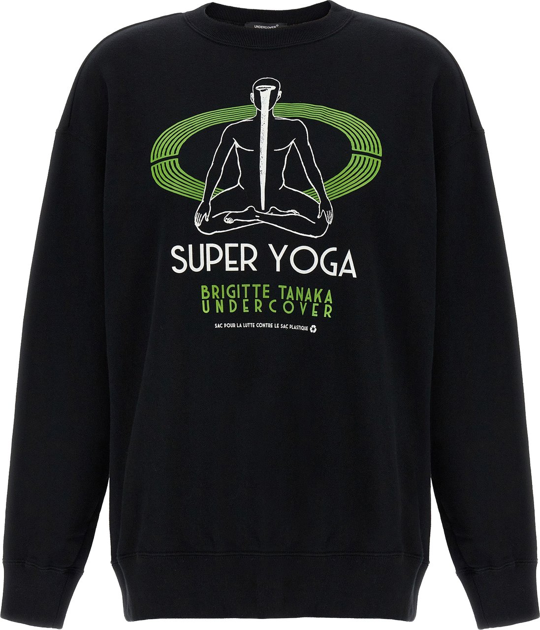 Undercover Black Cotton Sweatshirt Grijs