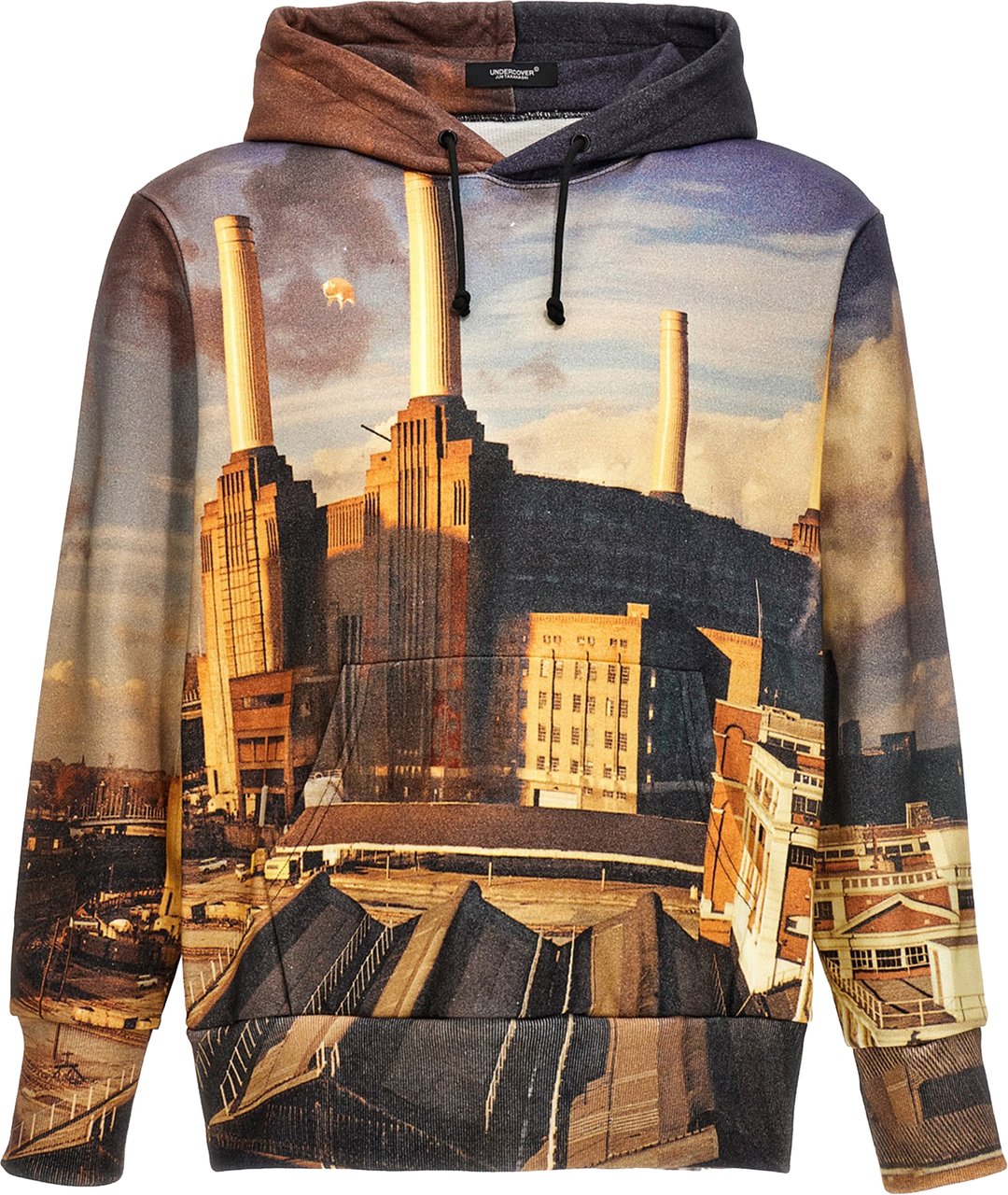 Undercover Multicolor Cotton Sweatshirt Paars