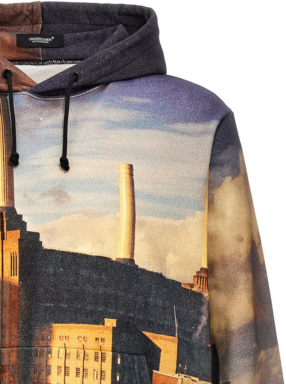 Undercover Multicolor Cotton Sweatshirt Paars