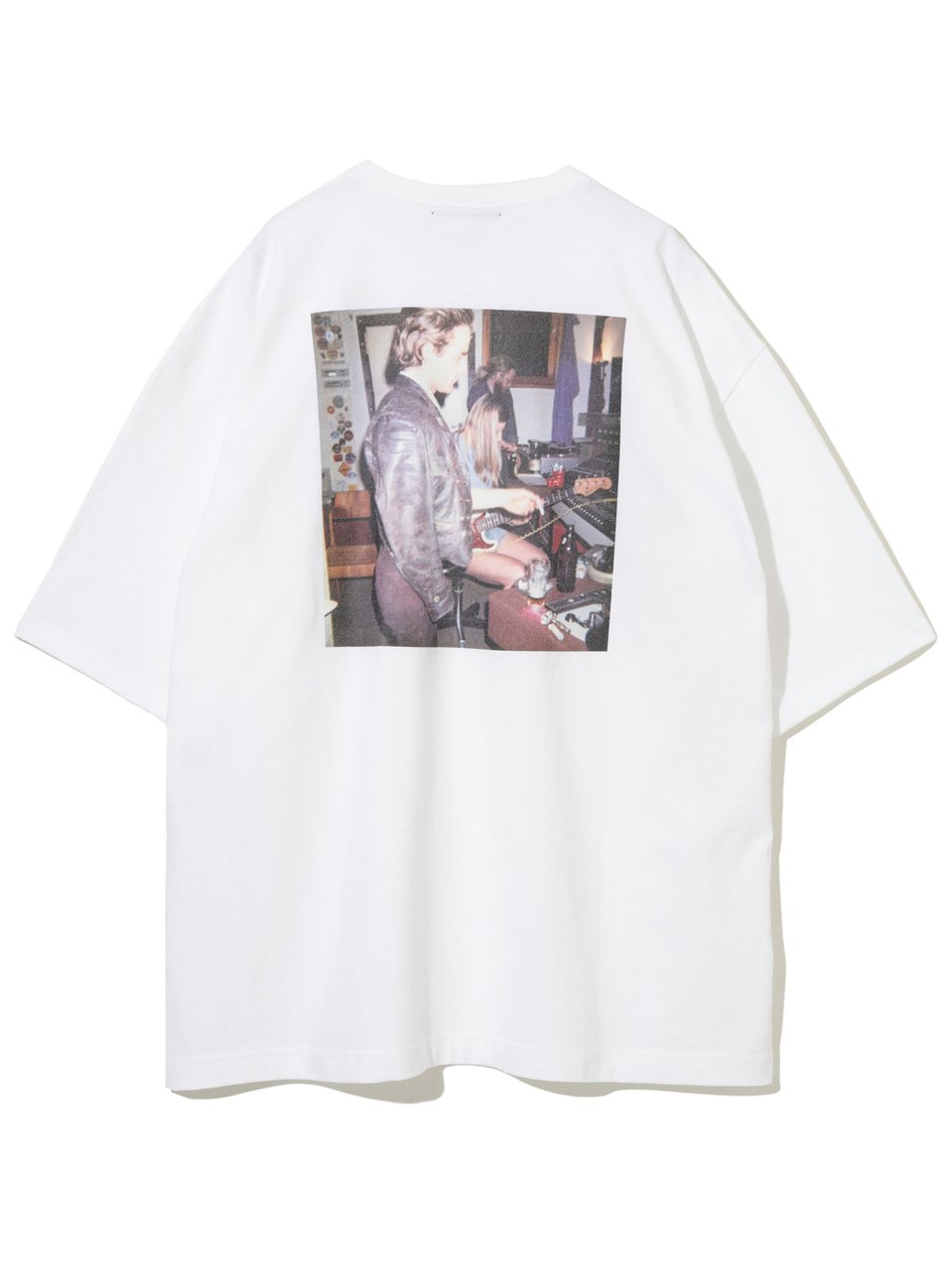 Undercover Photographic Print T-Shirt with Crew Neck and Relaxed Fit Wit