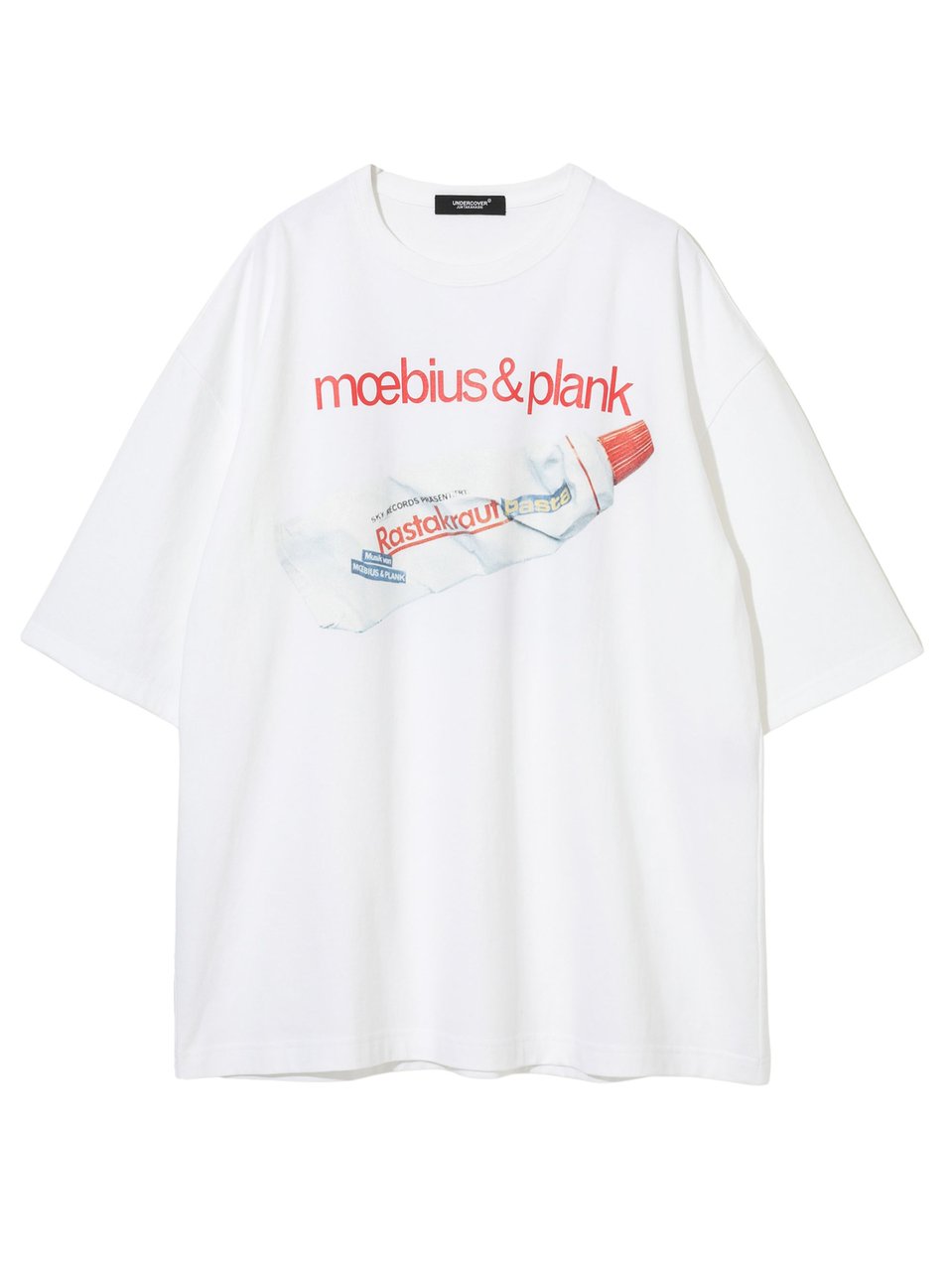 Undercover Photographic Print T-Shirt with Crew Neck and Relaxed Fit Wit