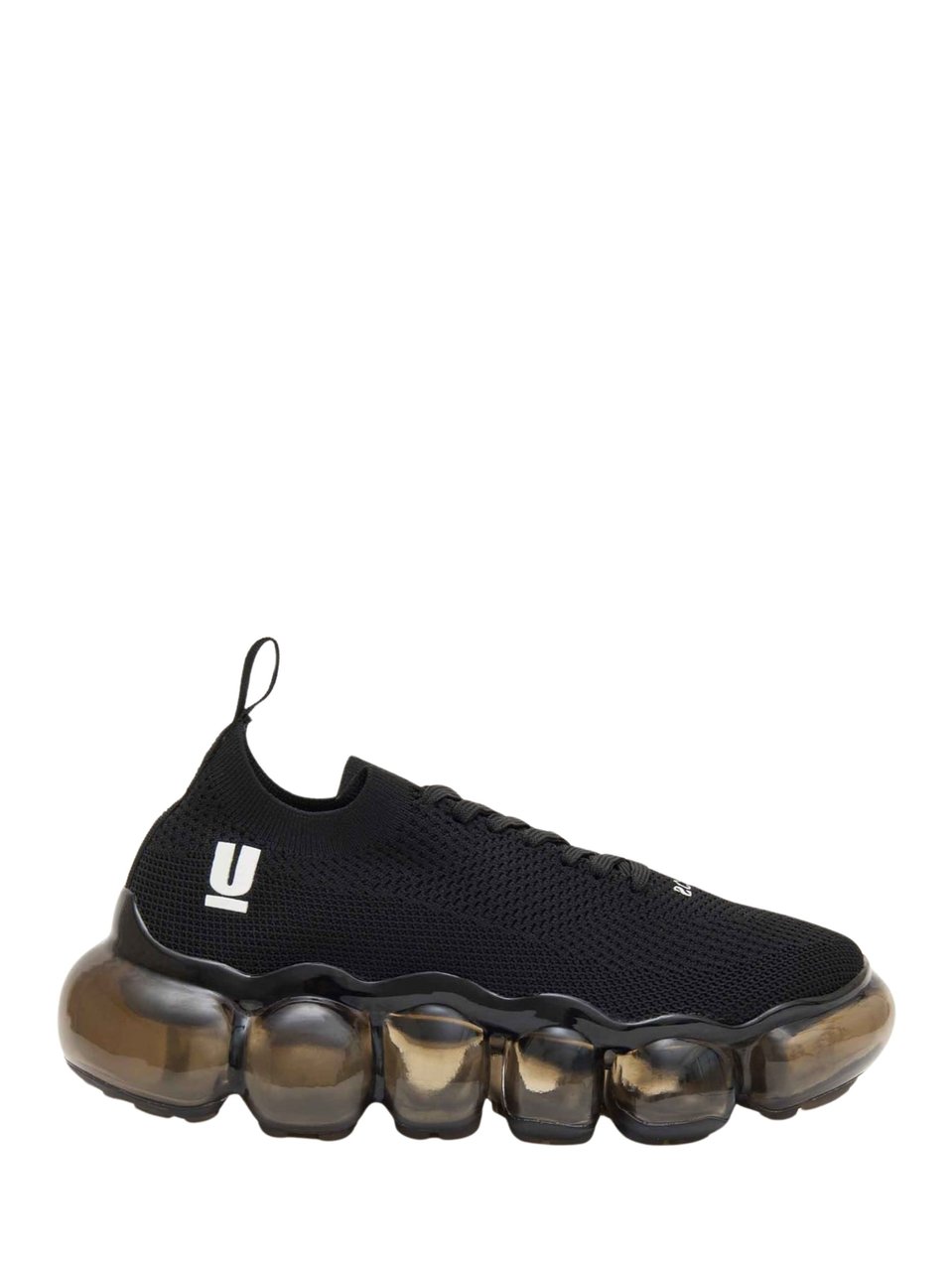 Undercover Chunky Sole Minimalist Mesh Sneakers Zwart