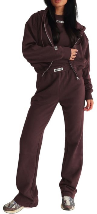 Unique The Label Dames Vest Bruin