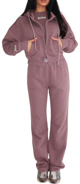 Unique The Label Dames Vest Bruin