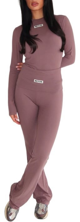 Unique The Label Dames Broek Bruin