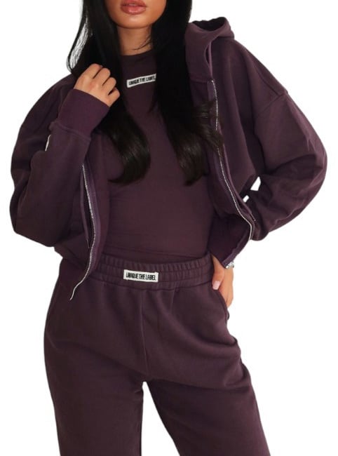 Unique The Label Dames Vest Paars