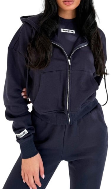 Unique The Label Dames Vest Blauw