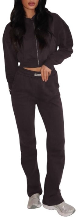 Unique The Label Dames Vest Grijs