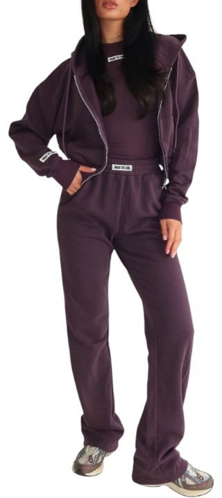 Unique The Label Dames Broek Paars