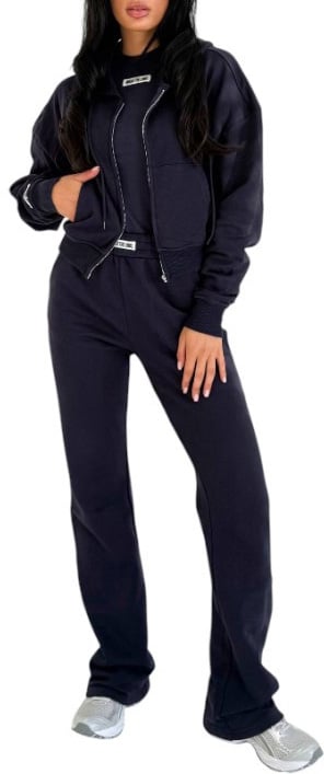 Unique The Label Dames Broek Blauw