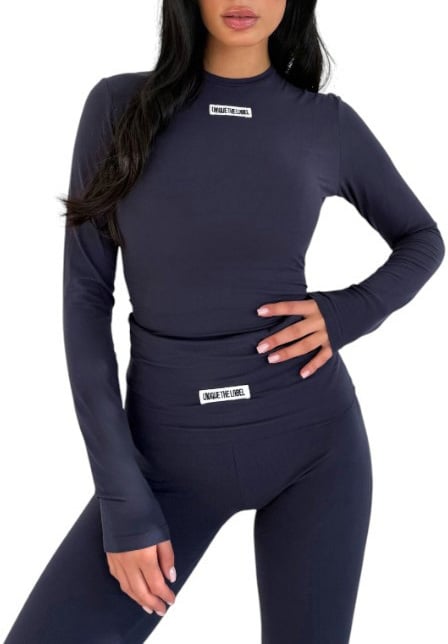 Unique The Label Dames T-shirt Blauw