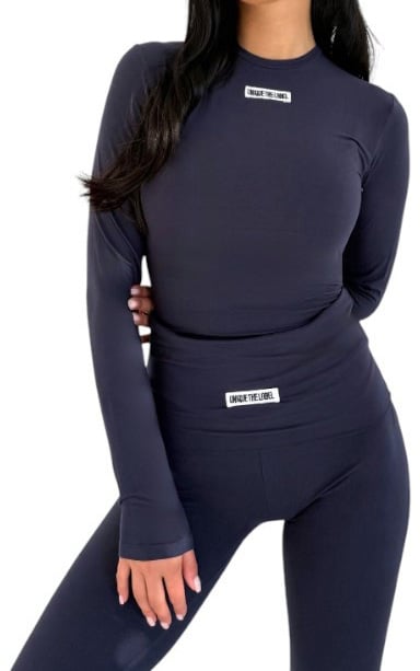 Unique The Label Dames T-shirt Blauw