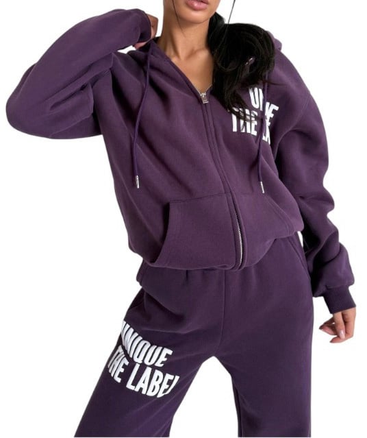 Unique The Label Dames Vest Paars