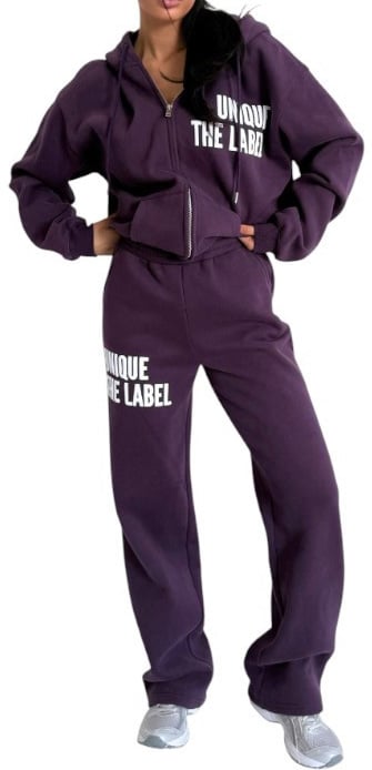 Unique The Label Dames Vest Paars