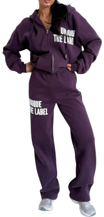 Unique The Label Dames Broek Paars