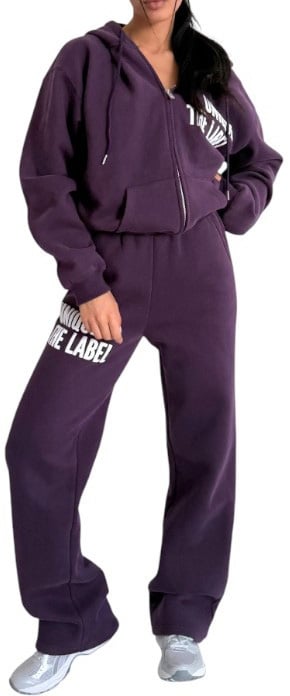 Unique The Label Dames Broek Paars