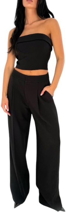 Unique The Label Dames Broek Zwart