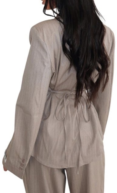 Unique The Label Dames Blouse Bruin