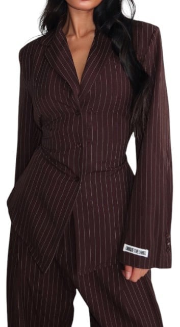 Unique The Label Dames Broek Bruin