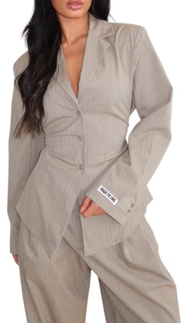 Unique The Label Dames Broek Bruin