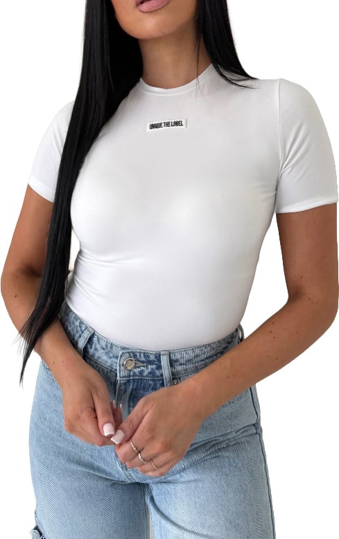 Unique The Label Dames T-shirt Wit