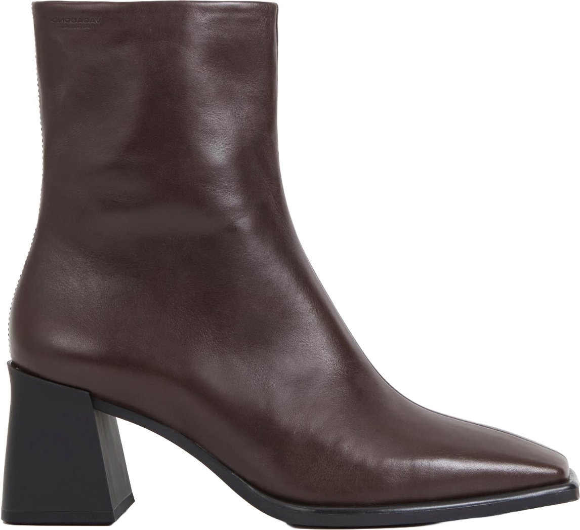 Vagabond Hedda enkellaarzen chocolate Bruin