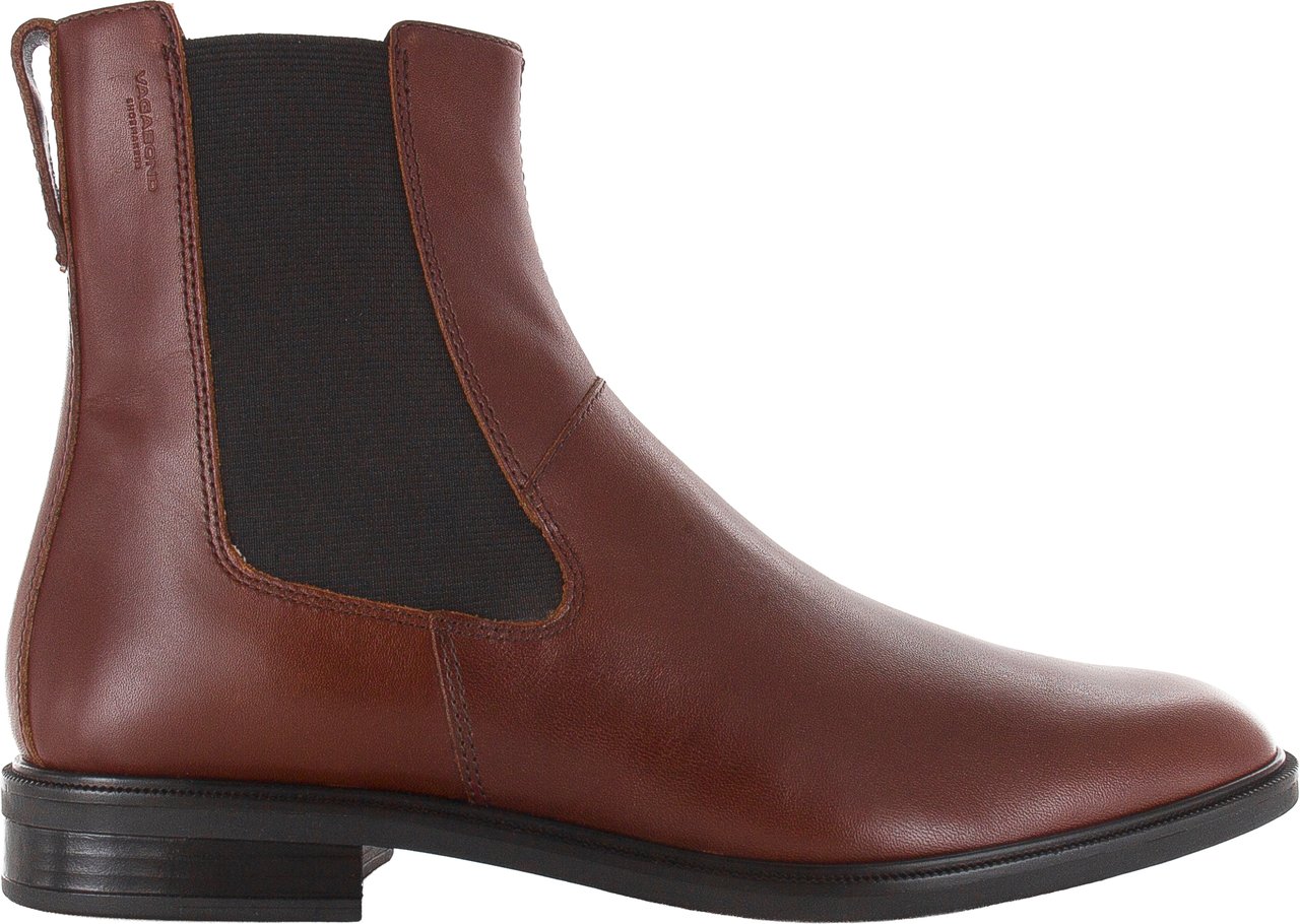 Vagabond - Frances 2.0 boots met elastis Bruin