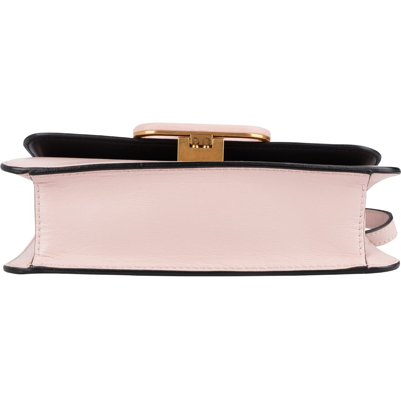 Valentino Garavani Pink Leather Vlogo Crossbody Bag Rood