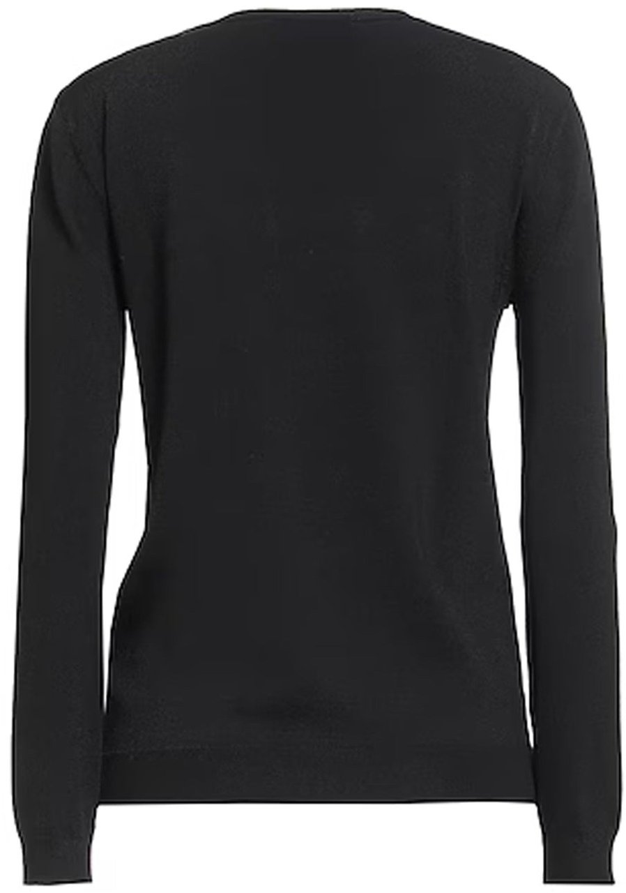 Valentino Valentino Garavani Logo Pullover Zwart