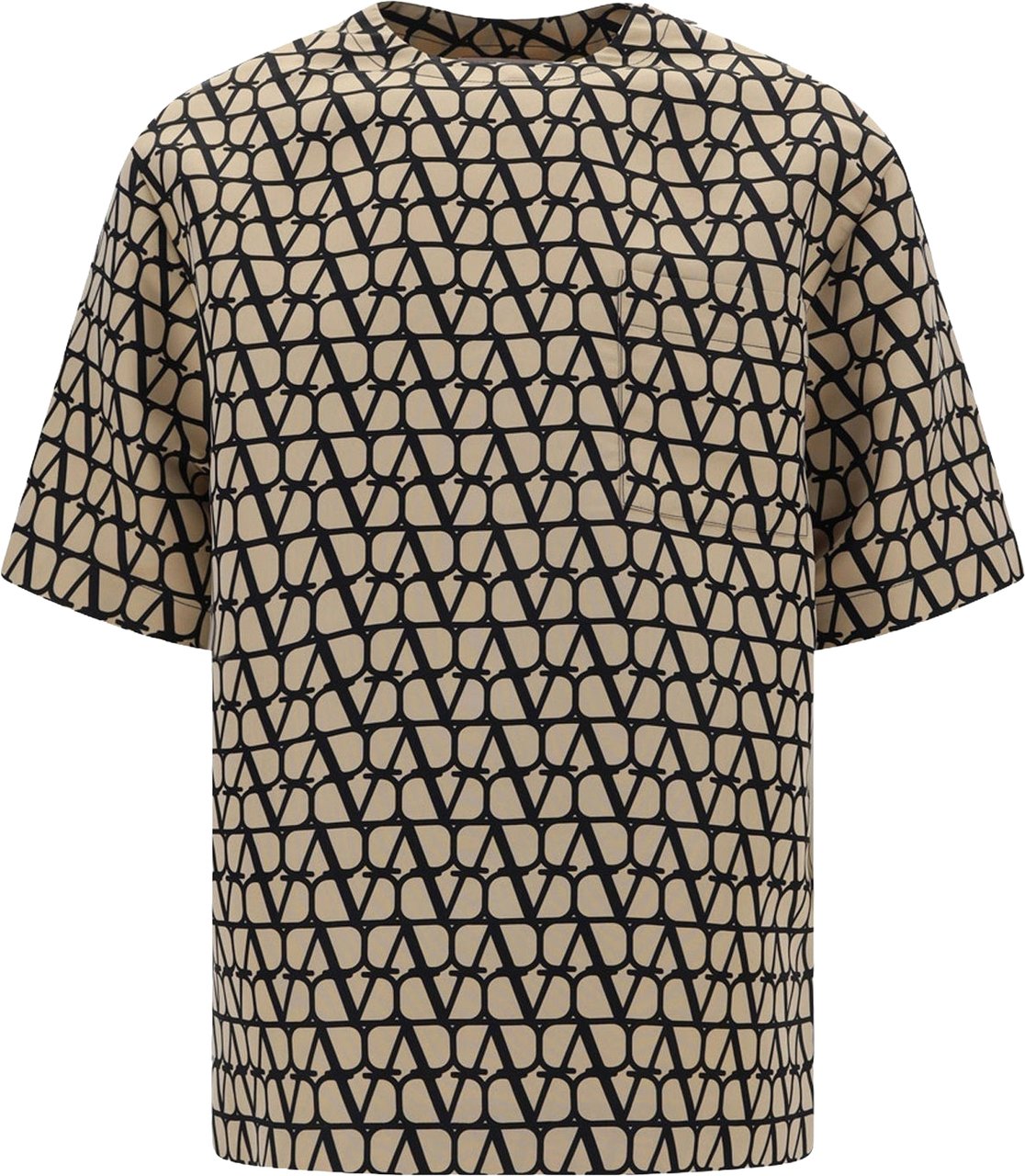 Valentino Iconographe Crewneck T-Shirt Bruin