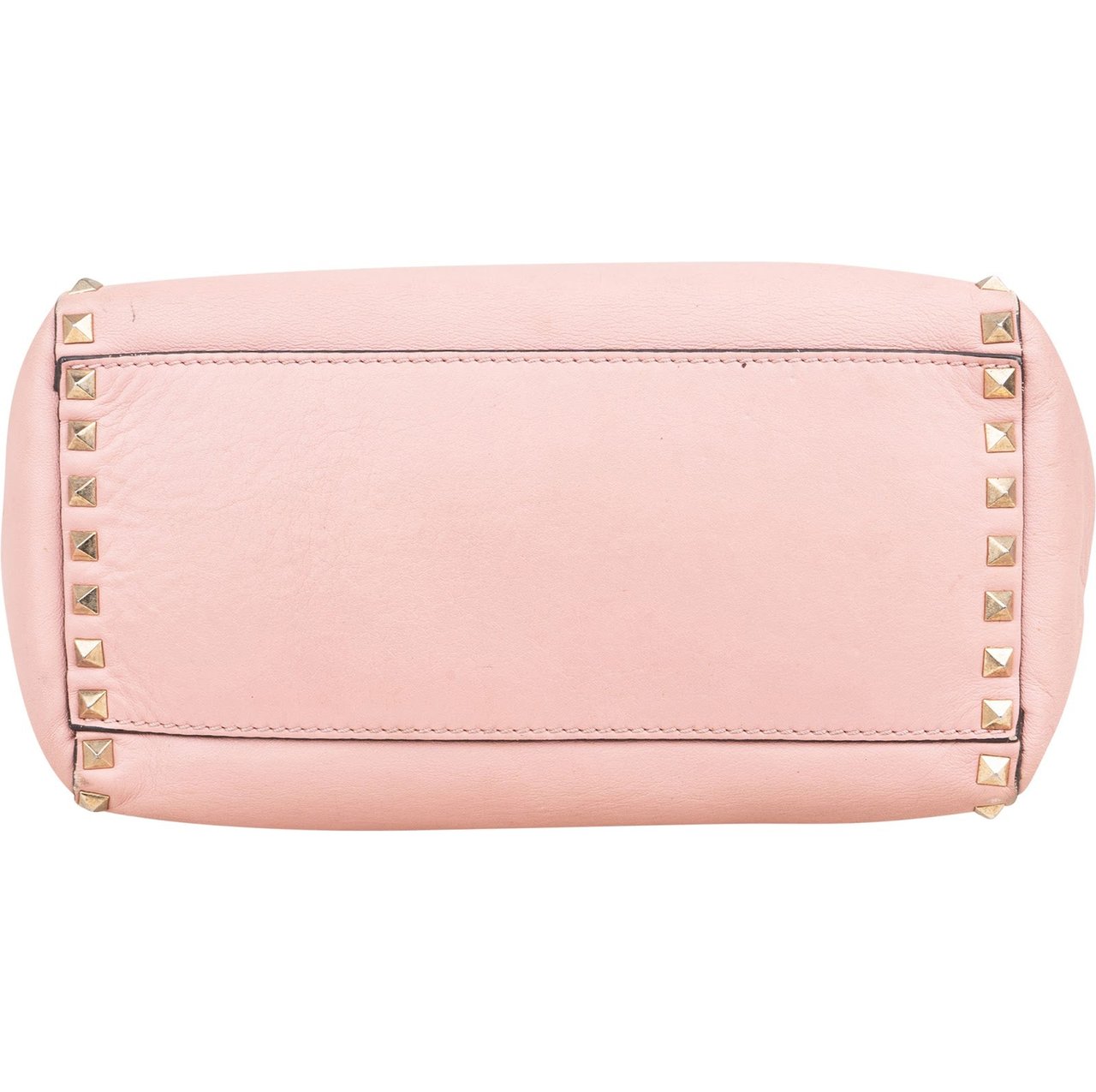 Valentino Valentino Garavani Leather Rockstud Handbag Rood